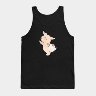 Happy Dance Rabbit | Claude the Bunny  | Bunniesmee Tank Top